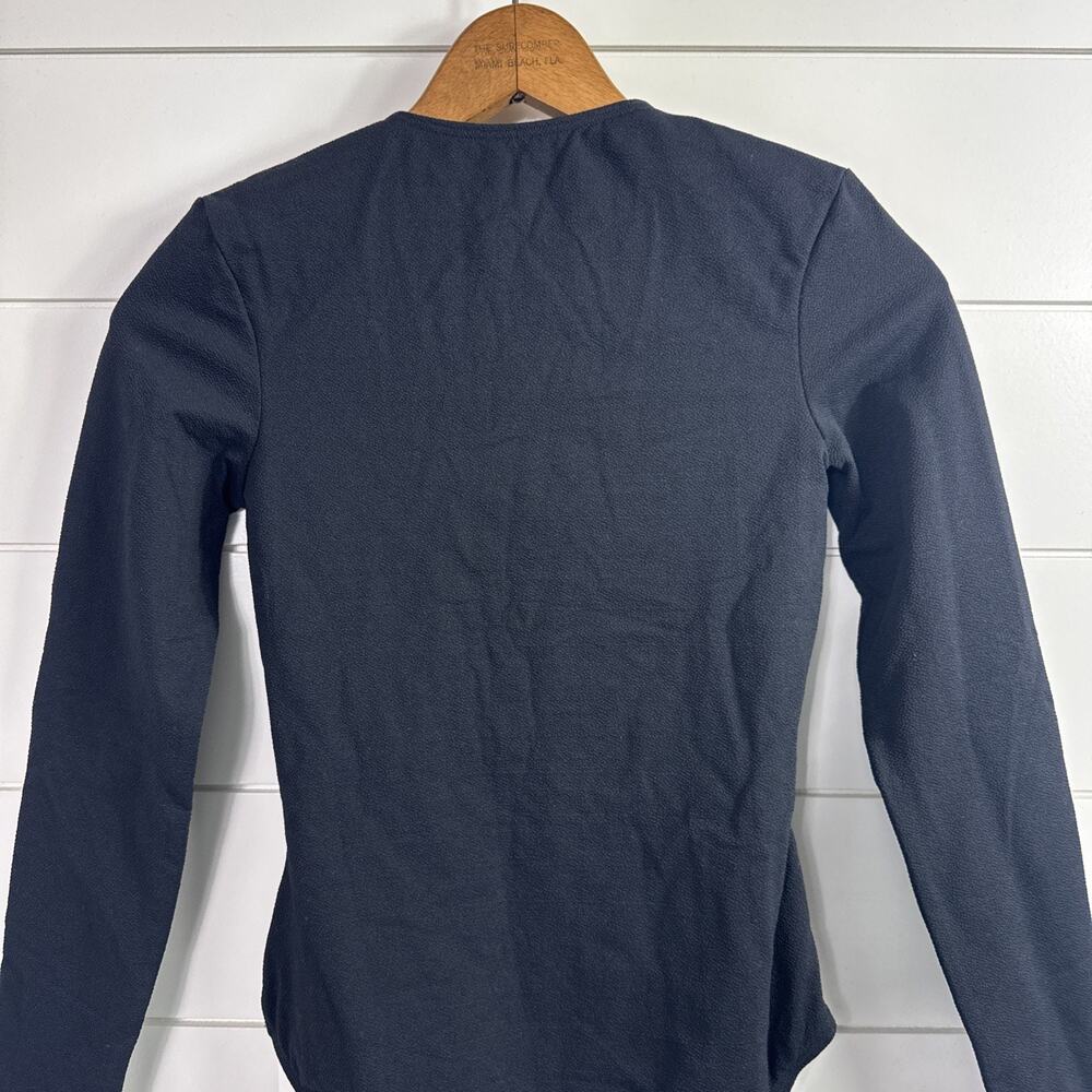 JETS Australia The Front Plunge Surfsuit Swimsuit Long Sleeve Black sz 4 - Picture 7 of 9